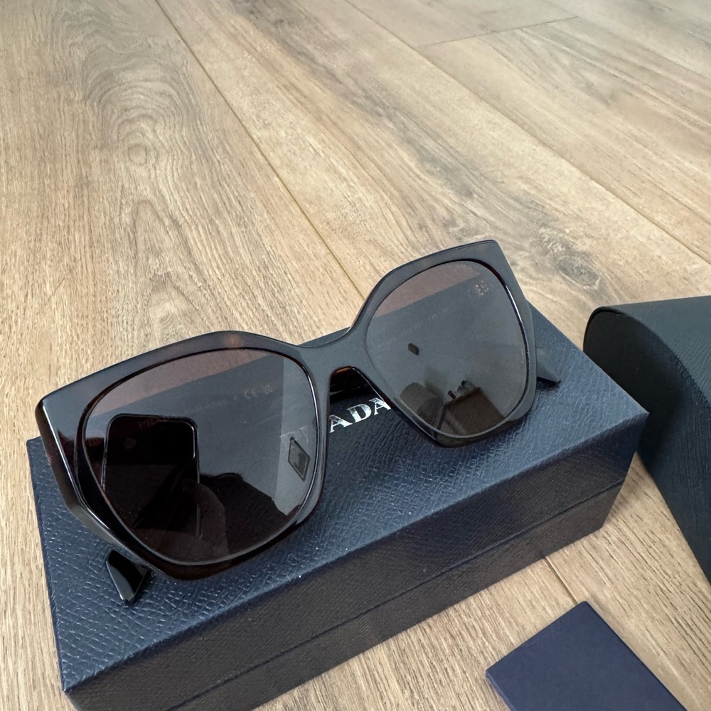 Prada Women's Tortoise Sunglasses - Picture 2 of 4